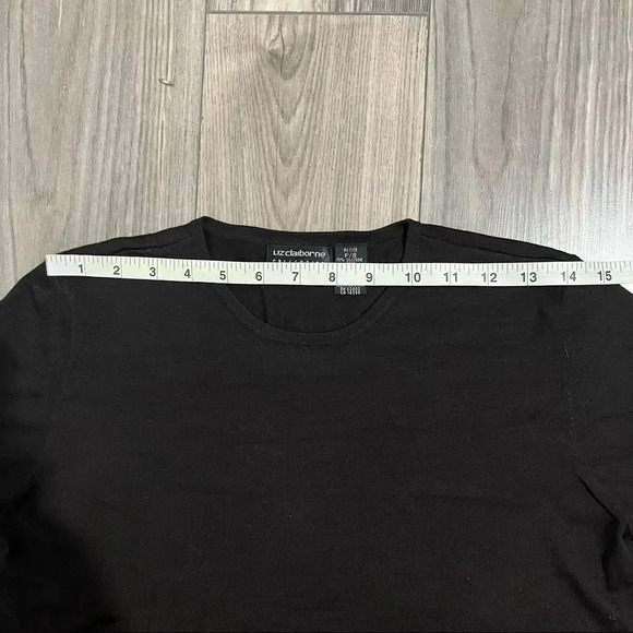 Liz Claiborne brown Silk blend blouse Size S - Picture 5 of 7